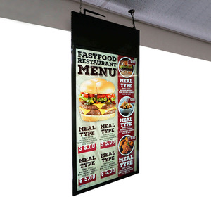Schermo <span class=keywords><strong>LED</strong></span> Pubblicitario <span class=keywords><strong>da</strong></span> Interno/Esterno a <span class=keywords><strong>Parete</strong></span> per Ristoranti, Fast Food, Centri Commerciali ed Ascensori con Grado di Protezione IP65 - Product Image 3