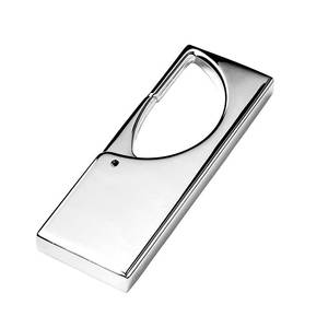 Elegante llavero metálico de diseño elegante para uso diario - Product Image 1