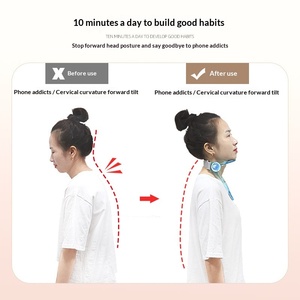 Neue Verstellbare Unisex-Nackenstütze gegen Vorwärtsneigung der Kopf-Schulter-Nacken-Gelenkzone, Orthopädische Halswirbelsäulen-Fixierung - Product Image 4