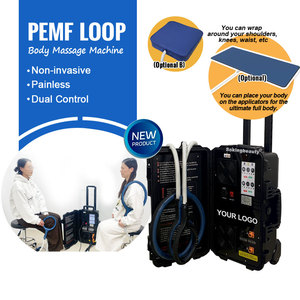 인체 물리치료 마그네토 <span class=keywords><strong>2</strong></span> in 1 PEMF 루프 마그네토 테라피 기계 펄스 자기장 기계 말용 인터페이스 시스템 포함 - Product Image 1