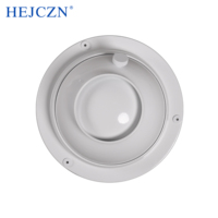 Diffuseur de jet de soupape de sortie d'air frais réglable de Ventilation moderne Diffuseur central de buse de jet circulaire en aluminium