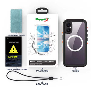 Gscase Redpepper <span class=keywords><strong>360</strong></span> Bảo Hiểm Đầy Đủ Kín Trường Hợp Ip68 Chống Sốc Không Thấm Nước Phổ Trường Hợp Điện Thoại Cho Iphone 17 Pro Max - Product Image 6