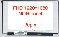 Venta al por mayor 15,6 pulgadas Delgado 30pin 1920*1080 FHD LED LCD pantalla Panel Matriz de reemplazo de pantalla de reemplazo de la MB156CS01-8 DE LA NV156FHM-N4S