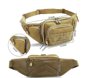 DFW0114 Sacs banane Molle pour sports de plein air et course à pied, pour accessoires, outils, porte-clés et téléphones portables - Product Image 4