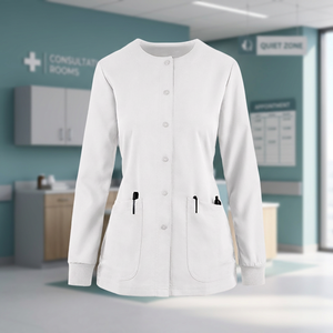 Uniforme Médico Navideño para Hospital - Tela 100% Algodón Tejido - Product Image 3