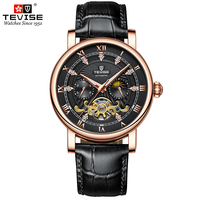 Tevise – montre automatique pour hommes, vente en gros, usine du marché de dubaï avec société