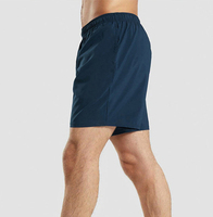 Shorts de sport décontractés respirants à séchage rapide pour hommes, personnalisables avec logo, unis, pour la gym, l'entraînement et le fitness