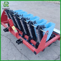 Semoir à herbes monté sur tracteur 10 rangs, planteuse d'ail, machine de semis de précision pour rhizomes de Corydalis pour la ferme