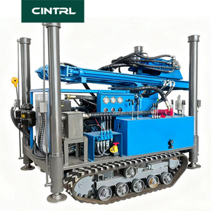 Plataforma <span class=keywords><strong>de</strong></span> Perforación <span class=keywords><strong>de</strong></span> <span class=keywords><strong>Pozos</strong></span> <span class=keywords><strong>de</strong></span> Agua <span class=keywords><strong>de</strong></span> 200m-300m <span class=keywords><strong>de</strong></span> Profundidad, Tipo Crawler, Venta al Por Mayor <span class=keywords><strong>de</strong></span> Fábrica, Utilizada para Perforación DTH en Agricultura e Industrias <span class=keywords><strong>de</strong></span> Construcción - Product Image 1