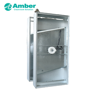 Supplier FFU (Fan Filter Unit) Baja Anti Karat 304 dengan Filter HEPA H13/H14, Ukuran 575x575mm, Daya 220v