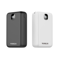 Banque d'alimentation portable de petite taille, mini taille réelle, 20000mAh, charge rapide, QC 3.0, PD20W, chargeur de téléphone portable