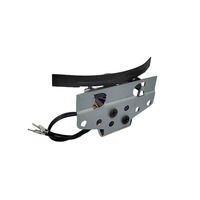 Electroimán de Alto Rendimiento DC12V 9W para Faros de Xenón, Automatización Industrial, Seguridad, Mini Solenoide de Marco Abierto con Montaje de Tornillo 1-3
