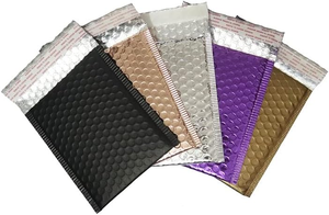 Enveloppes à bulles bleues rembourrées, épaisses, auto-adhésives, pour expédition express, écologiques, sécurisées, emballage professionnel supplémentaire - Product Image 3