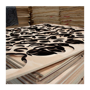 Hoja de madera de tilo para corte láser, hoja de madera contrachapada para afición artesanal, modelo de Material de tilo de 1,5mm, 2mm, 3mm, fábrica de China - Product Image 4