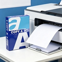 Papier Copie A4 70g/75g/80g Lisse Anti-transfert Blanc 100% Pâte de Bois Vierge pour Usage Bureautique