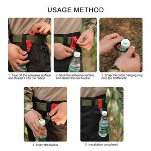 <span class=keywords><strong>porte</strong></span>-bouteille à clip <span class=keywords><strong>porte</strong></span>-bouteille à boucle clip <span class=keywords><strong>porte</strong></span>-bouteille pour la marche - Product Image 4