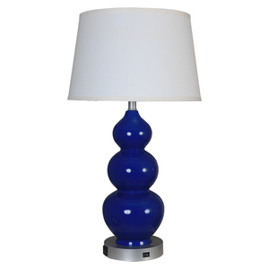 Modern <b>White</b> Linen Lampshade <b>Table</b> Lamp for Home & Hotel Bedroom Electric <b>Bedside</b> Ceramics with <b>White</b> Shade Home Decor - Product Image 1