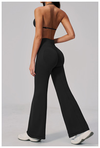 Shorts courts pour femmes, collants sans couture, débardeurs <span class=keywords><strong>de</strong></span> sport en polyester, pantalons legging coupe droite et évasée, soutien-gorge <span class=keywords><strong>de</strong></span> sport <span class=keywords><strong>fantaisie</strong></span>, ensemble complet <span class=keywords><strong>de</strong></span> yoga - Product Image 5