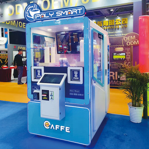 Bảng hàng đầu hoàn toàn tự động Ngân hàng lưu ý hoạt động thông minh Robot Cà Phê Máy bán hàng tự động với kim loại xây dựng 150-200 pcs Công suất - Product Image 6