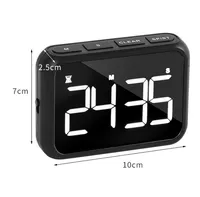 Relógio digital recarregável com tela lcd, mais quente, contagem regressiva, alarme, temporizador de cozimento, tela grande, para cozinha