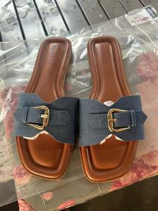 Mules à Semelle Plateforme pour Femme, Nouveauté Été 2024, Sandales de <span class=keywords><strong>Plage</strong></span> à Semelle Épaisse Rehaussée et Broderie Linéaire - Product Image 6