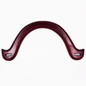 공장 도매 플라스틱 수지 손잡이 핸드백 여자 지갑 플라스틱 수지 아크릴 지갑 구조 부대 - Product Image 1