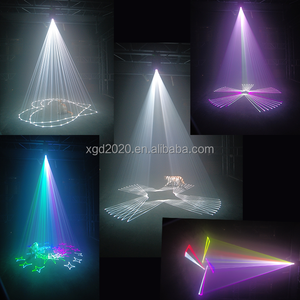 8W RGB Laser DJ Laserlights Meilleure Performance Professionnelle avec ILDA Programmable pour Stage DJ Party Ceremony Night Club - Product Image 2