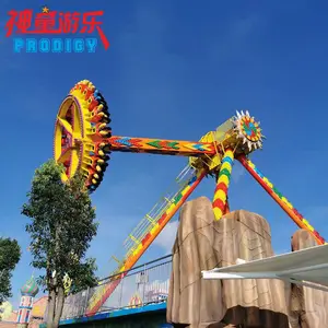 Extreme Ride Amusement Park Equipment Rotating Giant Frisbee Big Pendulum Ride For Sale
