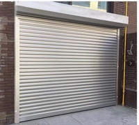 Porte à enroulement électrique en acier inoxydable insonorisée et isolée, automatique, pour entrée industrielle et entrepôt