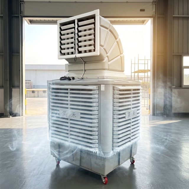 YH-P18 New Model Design Industrial Desert Swamp Water Evaporative Portable air Cooler with Duct