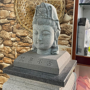 Statue <span class=keywords><strong>de</strong></span> <span class=keywords><strong>Bouddha</strong></span> Quan Yin <span class=keywords><strong>en</strong></span> <span class=keywords><strong>pierre</strong></span> <span class=keywords><strong>de</strong></span> grande taille <span class=keywords><strong>pour</strong></span> <span class=keywords><strong>jardin</strong></span> zen extérieur, taille personnalisée, à vendre - Product Image 6