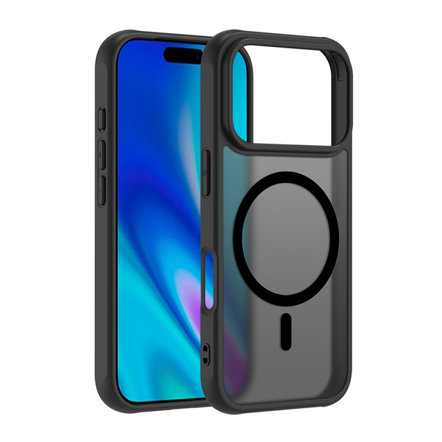Magnetic Compatible Phone Case for iPhone 17 16 15 Pro Max 14 13 12 11 Pro Plus Wireless Charging Mobile Phone Cover