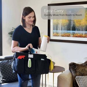 BSCI Factory Waterproof Large Car Cleaning Supplies Kit <b>Bag</b> Home Cleaning Tools Organizer <b>Folding</b> Wearable Cleaning Caddy <b>Bag</b> - Product Image 5