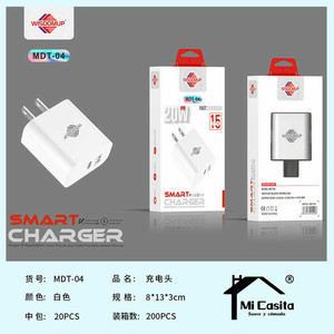 Caricabatterie rapido PD20W adattatore USB QC2.0 e funzione SCP Super veloce AC100-240V di ricarica 20 Pack/EU spine per Smartphone auricolare - Product Image 1