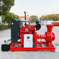 Technologie führende Diesel pumpe für die industrielle Wasser versorgung Horizontale einstufige Pumpe Hochwasserdruck-Feuerlösch pumpe