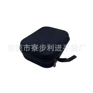 Lijinshoudai Toiletry Bag <b>EVA</b> Waterproof Wear Resistant Shockproof Rectangle Black 20-35L Travel Storage Case - Product Image 4