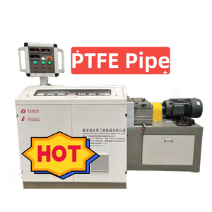 Machine automatique de fabrication de petits tuyaux en PTFE/ligne de production de tubes en PTFE extrudeuse de tubes en <span class=keywords><strong>fluon</strong></span> avec contrôle PLC et télécommande - Product Image 1