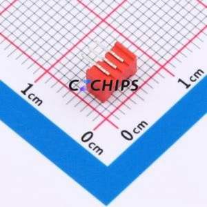 ZX-MX1.25-3PWZ-R Wire-to-Board Pin Header Bent Lead Through Hole,P=1.25mm 1x3P 1.25mm Right Angle Insert PicoBlade (MX 1.25) - Product Image 2