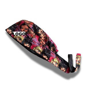 Gorro Quirúrgico Estilo BRATZ de Moda para Uso Médico, con Forro de Satén, Absorbente de Sudor, para Trabajo Médico - Product Image 6