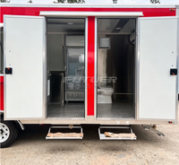 Cuisine mobile sur roues personnalisée, bar à pizzas, camion de tacos avec cuisine complète