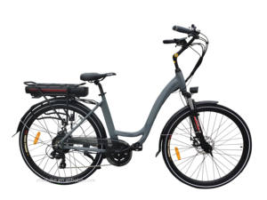 Kit de roues de vélo électrique 28 pouces 350W 7 vitesses Batterie au lithium Frein à disque électronique avant/arrière Vélo de ville pour femmes - Product Image 5