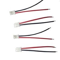 10set 2/3/4/5/6/7/8/9/10 Pin JST PH2.0 26AWG steker laki-laki perempuan dengan kabel konektor soket kawat