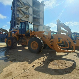 Chargeuse d'occasion d'origine japonaise CAT 966H avec grappin, modèles 966F, 966G, 966C, 966D, 966E, 2023, haute efficacité de travail, engin de construction - Product Image 1