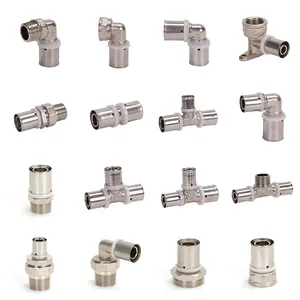 new products pex pipe press fittings copper brass plumbing water pipe press connector