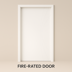 Modern 5-Year Warranty Fire Door Fire Security Rated Internal <strong>Entry</strong> Living Room <strong>Hall</strong> Hotel Apartment Basement Hospital Use - Product Image 2