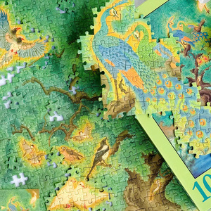 Puzzles en velours personnalisés 2026, 1000 pièces, puzzle en papier pour l'éducation, <span class=keywords><strong>jeu</strong></span> pour adultes, création de puzzles - Product Image 2