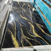 Fabricant de feuilles de marbre UV de haute qualité, imperméables, durables et décoratives en PVC