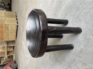 Table d'appoint de vente directe d'usine chinoise style rustique vieille table d'appoint en bois d'orme <span class=keywords><strong>petite</strong></span> table naturelle - Product Image 6