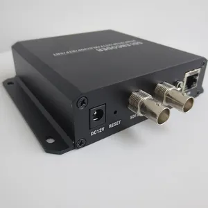 Codificador de gravação de vídeo mpeg4 SDI 8 HD transmissão ao vivo para IP Rtmp transmissão H.265 hls
