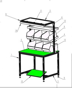 Profilo Industriale in Alluminio 40x40, Profilo in Alluminio con Scanalatura a V 4040 - Product Image 5